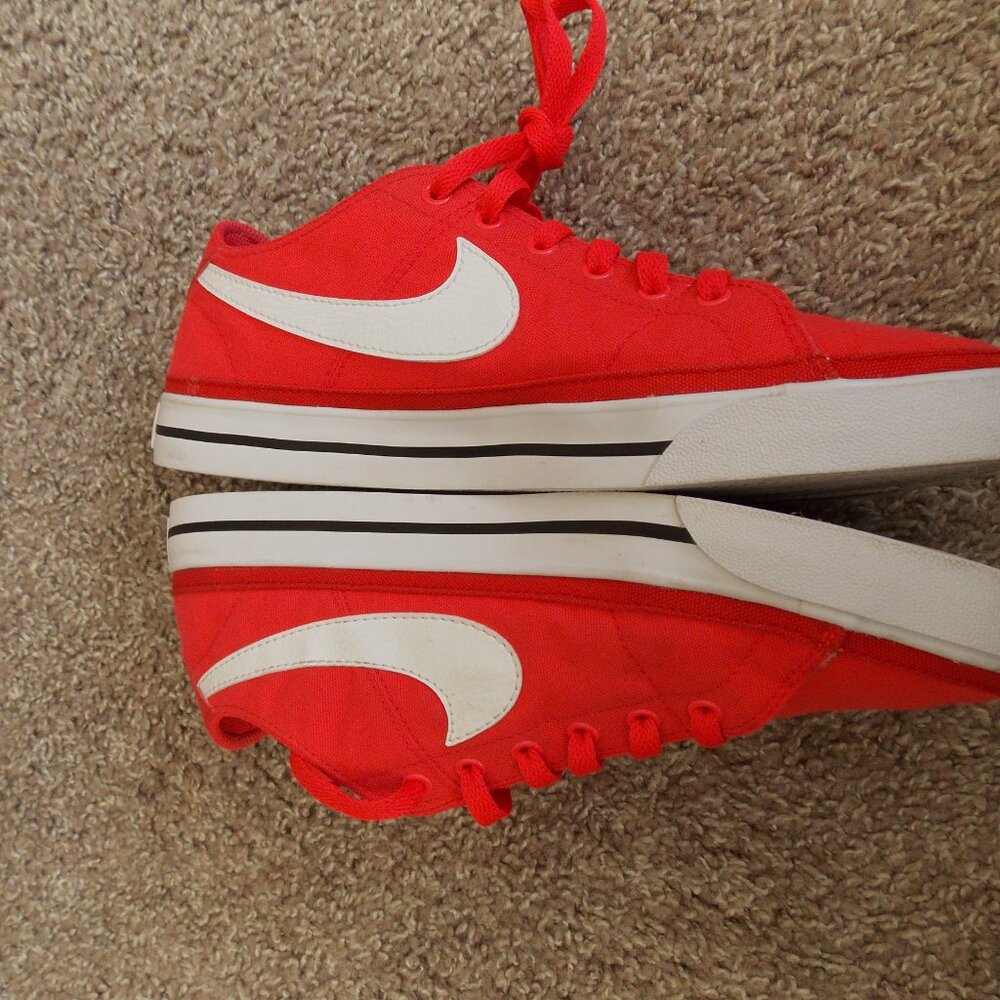 Nike Court Legacy Canvas 'Red' Size Sz 10 - Picture 6 of 8